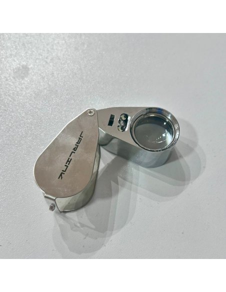 Lupa 40x25 para Geología Joyería LED UV