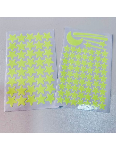 Stickers Luminosos Estrellas y Luna