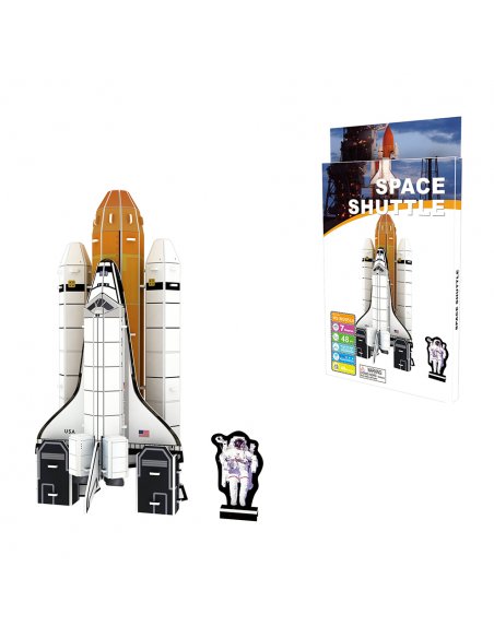 Rompecabezas pequeño 3D Transbordador Espacial