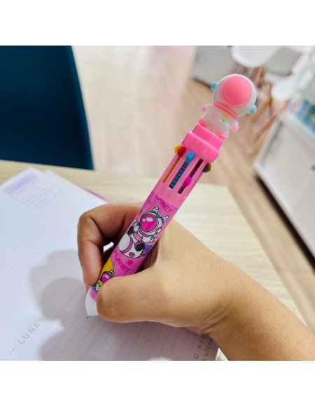 Esfero Multicolor Astronauta