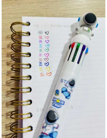 Esfero Multicolor Astronauta