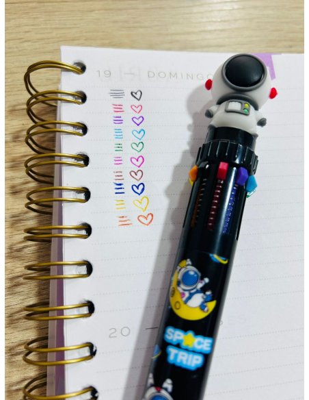 Esfero Multicolor Astronauta