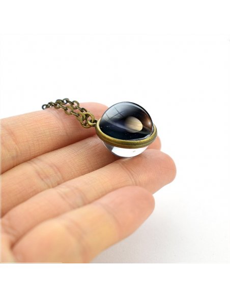 Collar Esfera Saturno