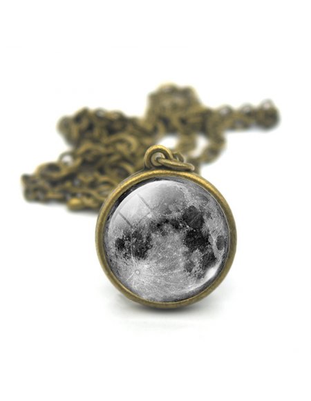 Collar Esfera Luna