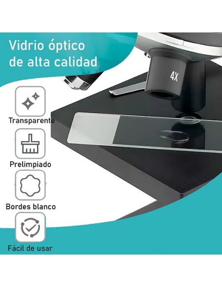 Láminas Portaobjetos 45°