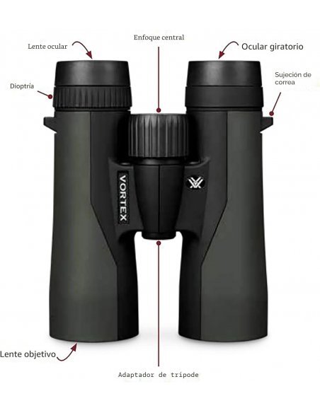 Binoculares Vortex Crossfire HD 8x42