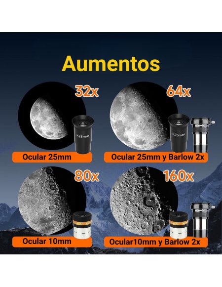 Telescopio Svbony SV520 90AZ