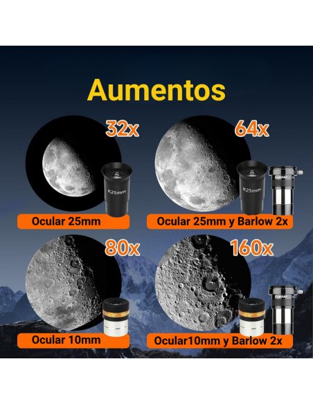 Telescopio Svbony SV520 90AZ