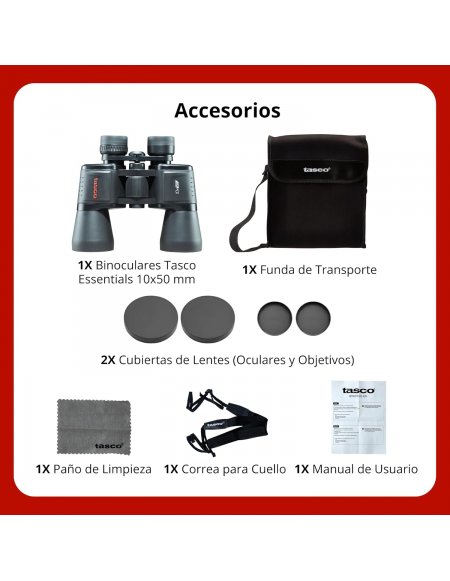 Binocular TASCO Essentials 10×50
