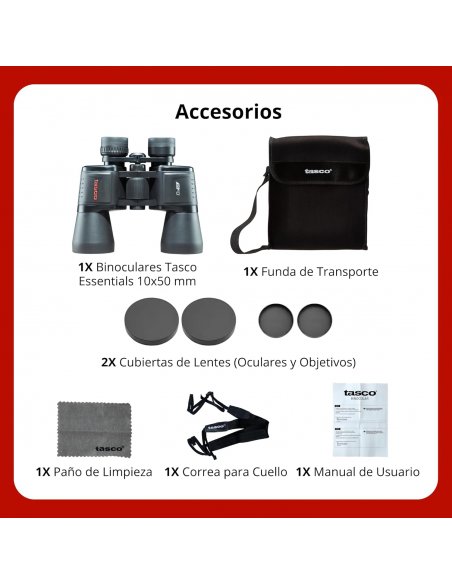 Binocular TASCO Essentials 10x50