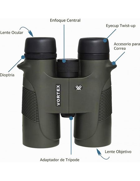 Binoculares Vortex Diamondback HD 10x42