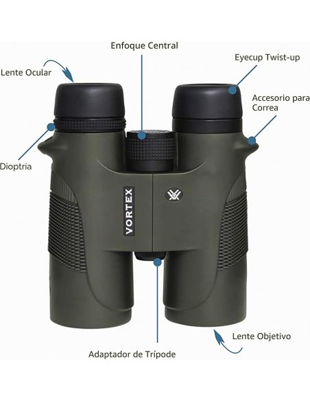 Binoculares Vortex Diamondback HD 10x42