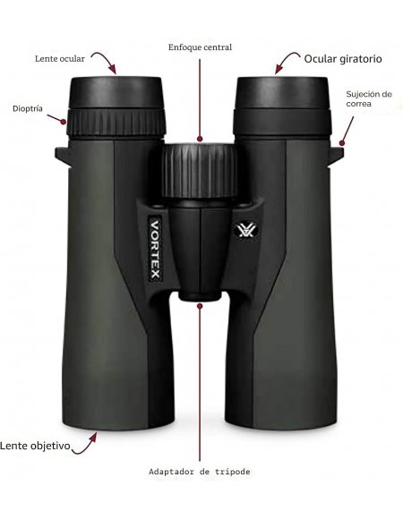 Binoculares Vortex Crossfire HD 10x50