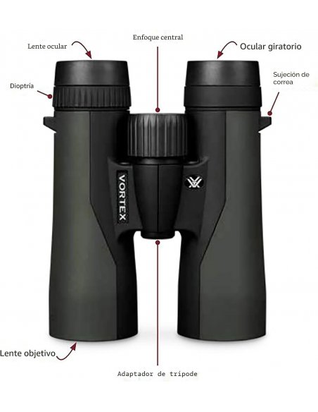 Binoculares Vortex Crossfire HD 10x50