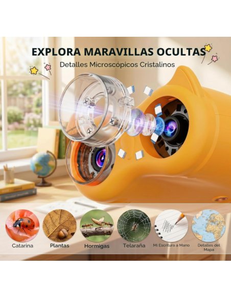 Microscopio y Telescopio 2 en 1