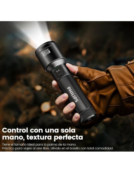 Linterna Táctica Philips 3500 Lumens