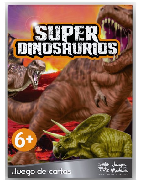 Juego de Cartas - Super Dinosaurios