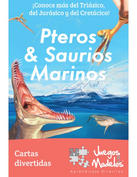 Juego de Cartas - Pteros y Saurios Marinos
