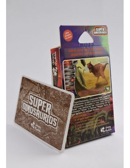 Juego de Cartas - Super Dinosaurios