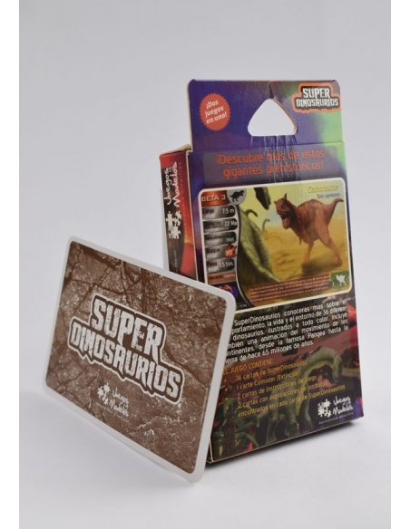 Juego de Cartas - Super Dinosaurios