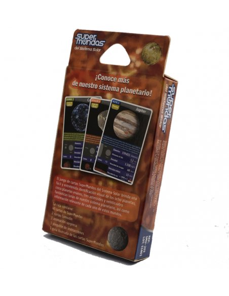 Juego de cartas Super Mundos