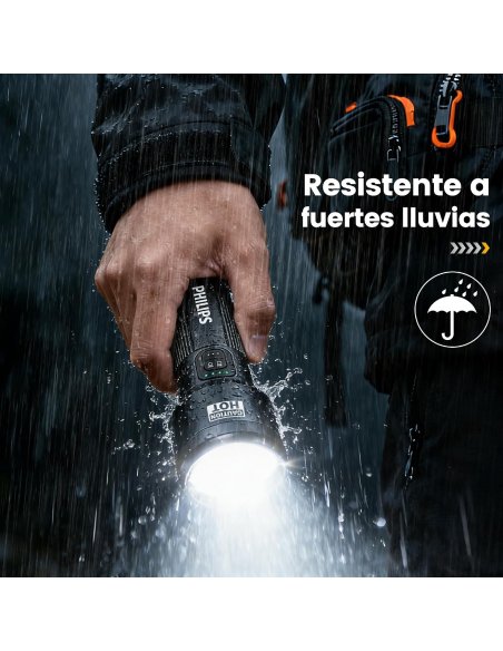 Linterna Táctica Philips 3500 Lumens