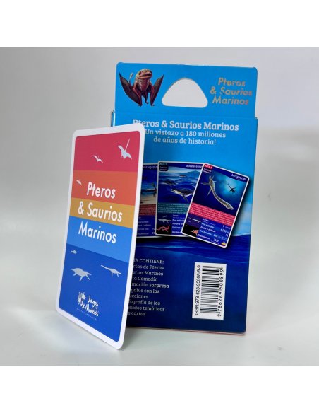 Juego de Cartas - Pteros y Saurios Marinos
