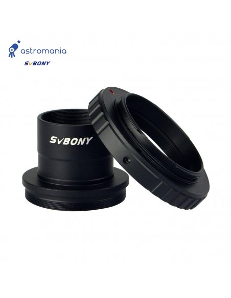 Anillo y Adaptador en T 1.25" para Canon