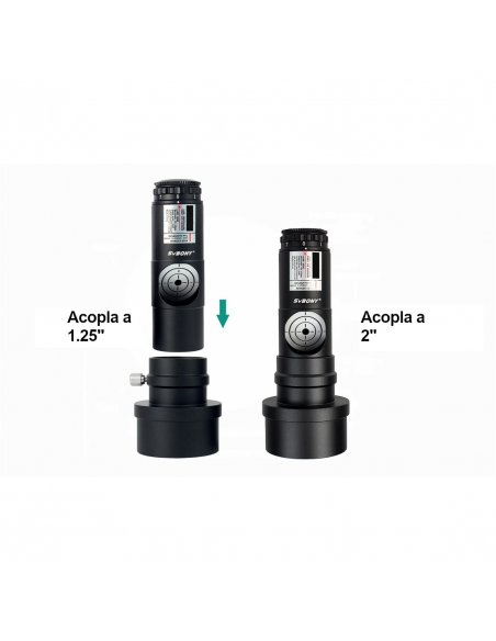 Colimador Láser de 1.25" con adaptador 2"