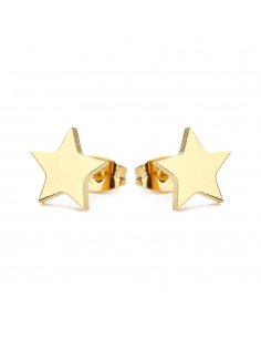 Aretes Mini Estrellas Doradas