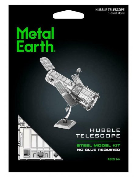 Modelo Metálico para Armar Telescopio Hubble