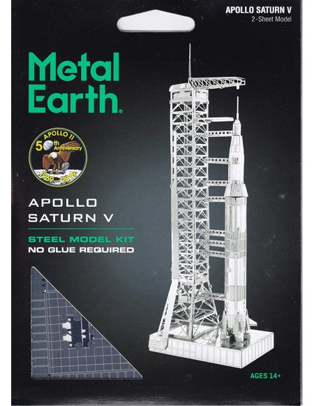 Modelo Metálico para Armar Apollo Saturno V
