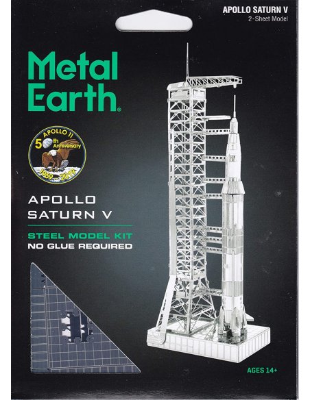 Modelo Metálico para Armar Apollo Saturno V
