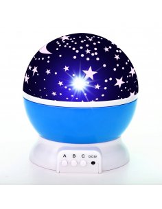 Lampara Proyector de Estrellas - Azul