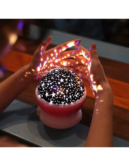 Lampara Proyector de Estrellas - Azul