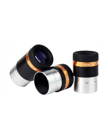 Kit Oculares 4mm 10mm 23mm Asféricos