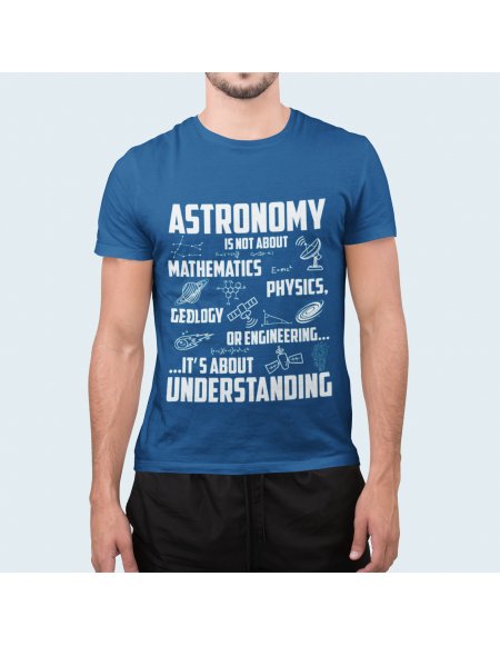 Camiseta Astronomy Azul