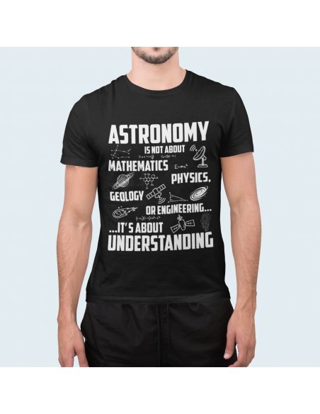Camiseta Astronomy Negra
