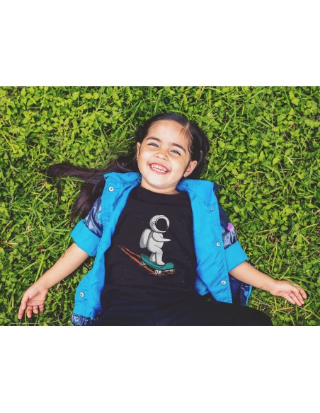 Camiseta Skateboarder Negra