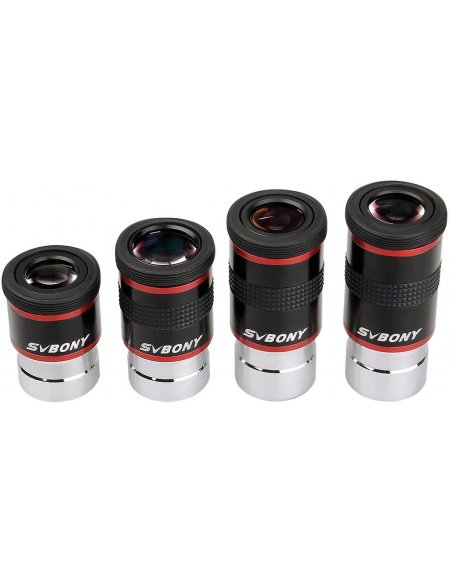 Kit Oculares 6mm 9mm 15mm 20mm UWA