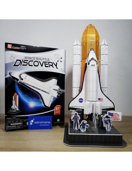 Rompecabezas 3D Transbordador Discovery