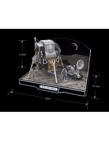 Rompecabezas 3D Modulo Lunar