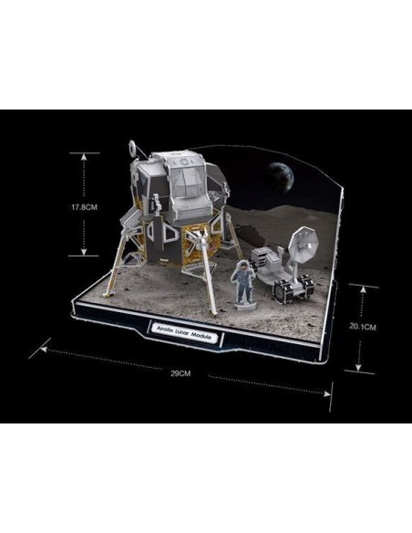 Rompecabezas 3D Modulo Lunar