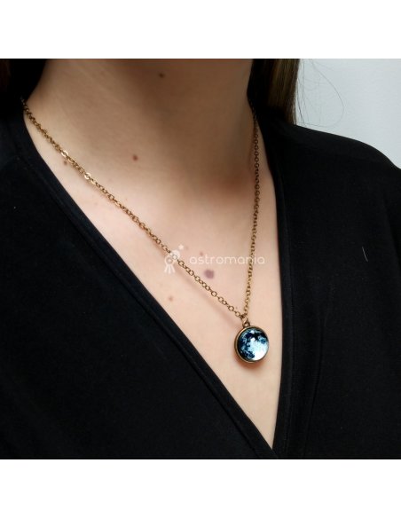 Collar Esfera Luna