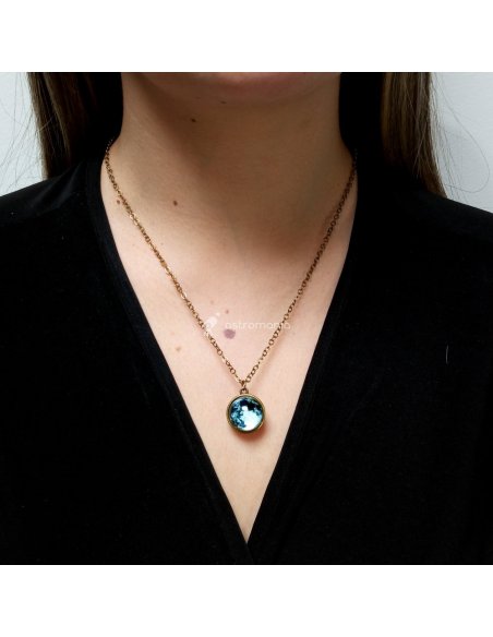 Collar Esfera Luna
