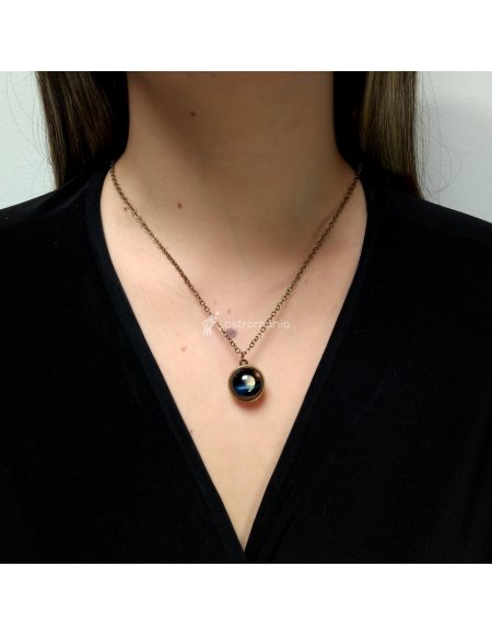 Collar Esfera Saturno