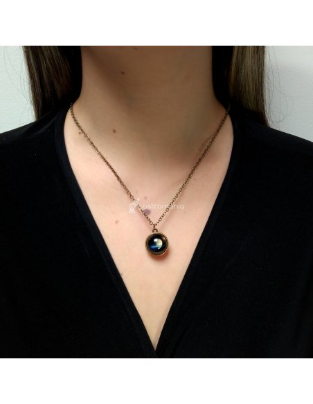 Collar Esfera Saturno