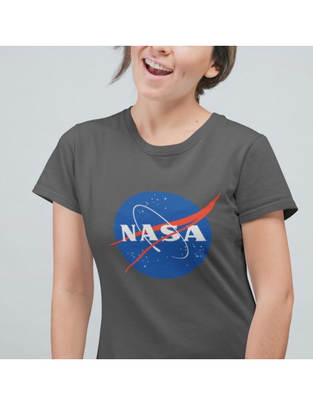 Camiseta NASA Gris Dama