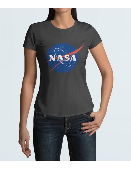Camiseta NASA Gris Dama